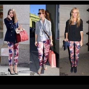 Paige Verdugo Ultra Skinny Tie Dye Jeans size 27